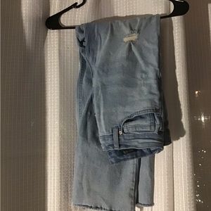 Straight leg high rise